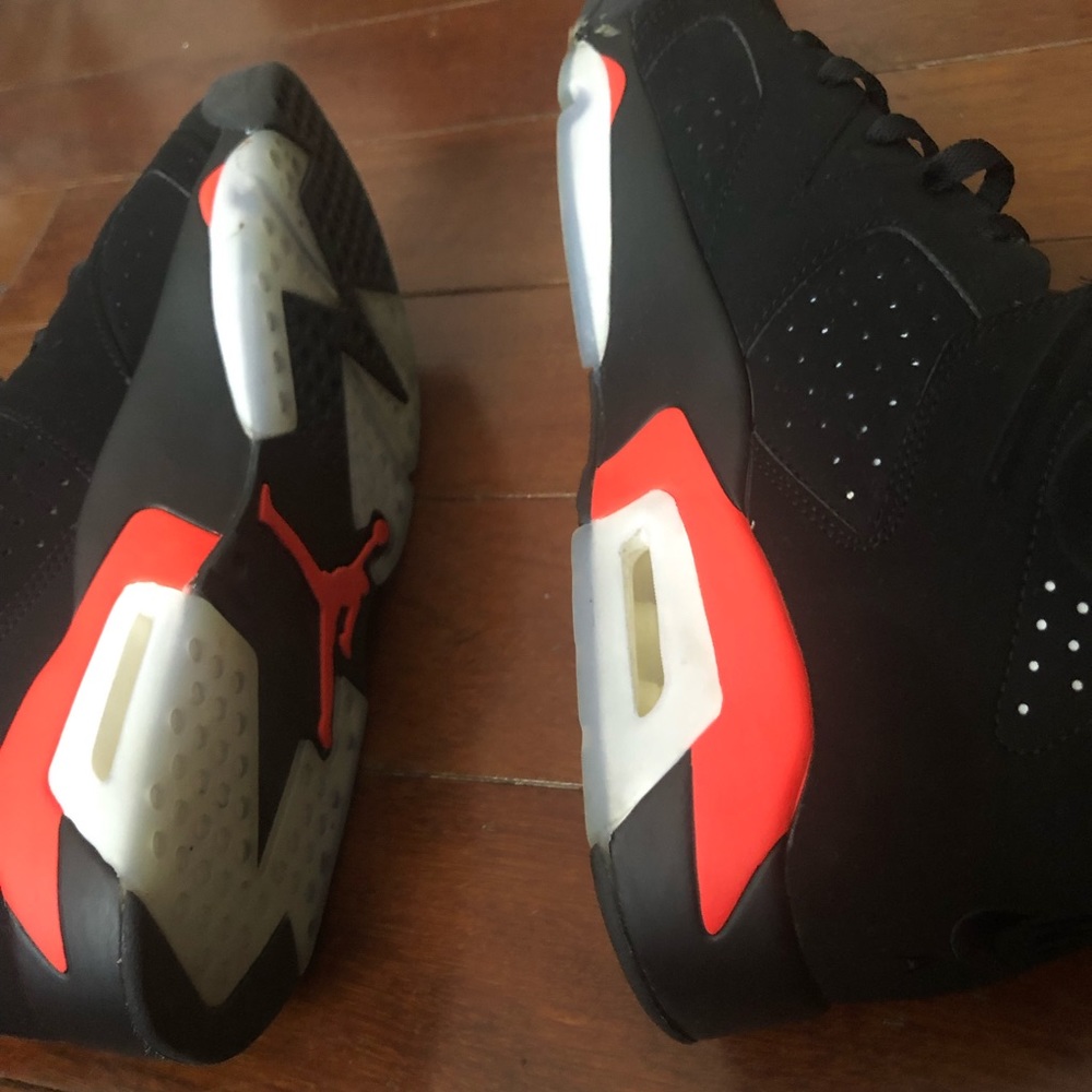 Air Jordan 6 black infrared - Picture 4 of 6